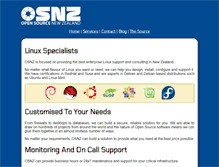 Tablet Screenshot of osnz.co.nz